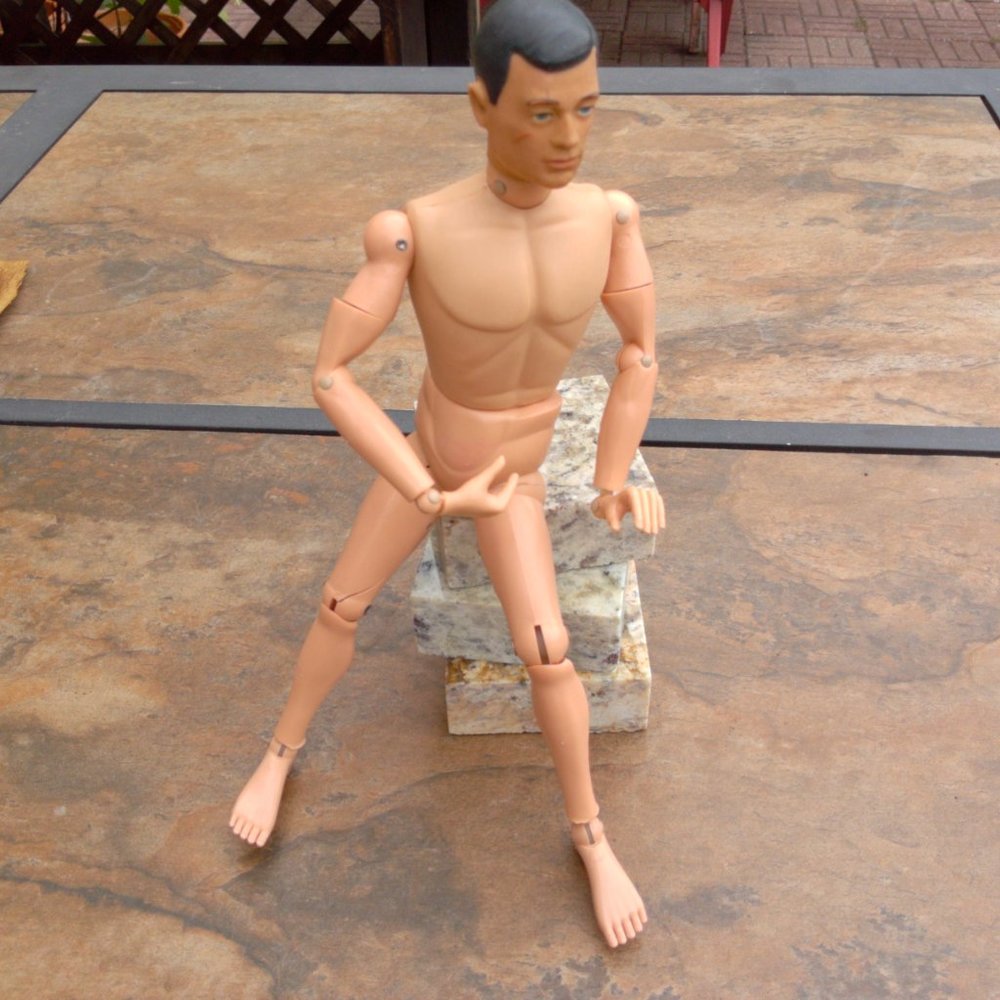 Vintage 1964 GI Joe with Communications Box Headphones - Picture 5 of 15